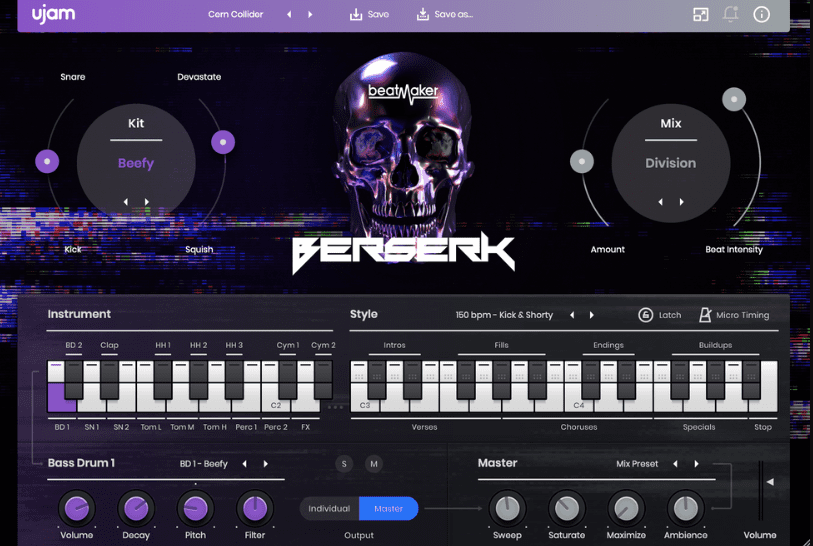 uJAM Beatmaker BERSERK v2.3.0