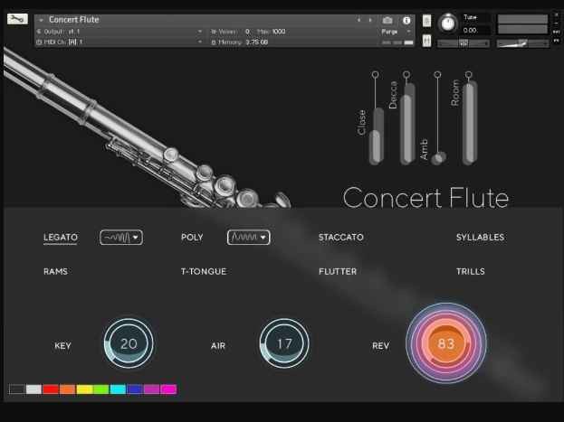 Auddict Daniela Mars Concert Flute KONTAKT