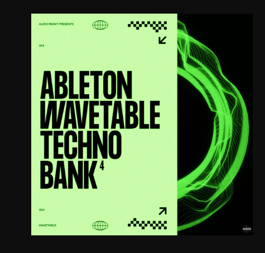 Audioreakt Ableton Wavetable Techno Bank 4 (LIVE 11)