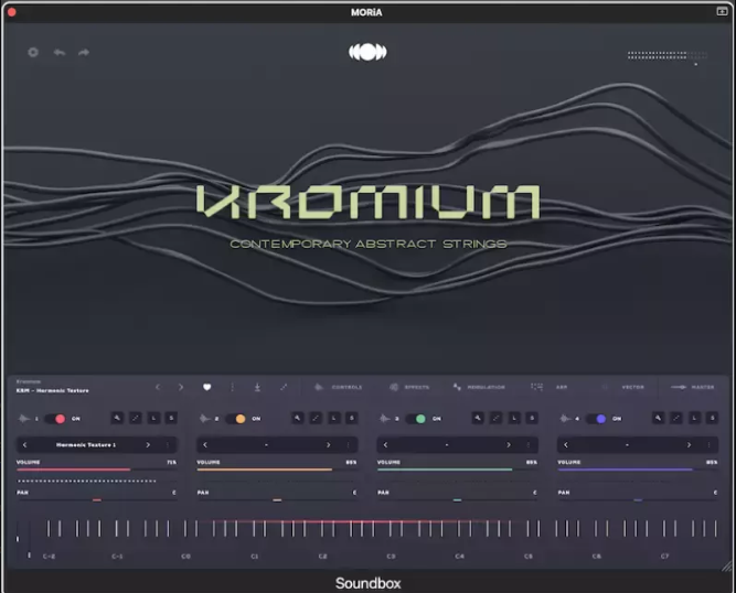 Audiomodern Kromium Abstract Strings Virtual Instrument