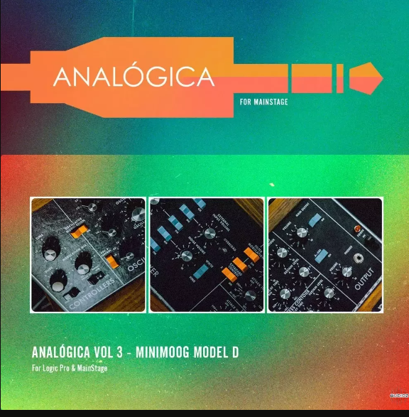 That Worship Sound Analógica Vol 3 Moog Minimoog Model D For MainStage version or Logic Pro