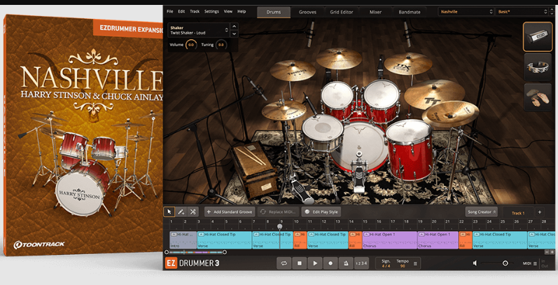 Toontrack Nashville EZX v1.5.4 Update (SOUNDBANK)