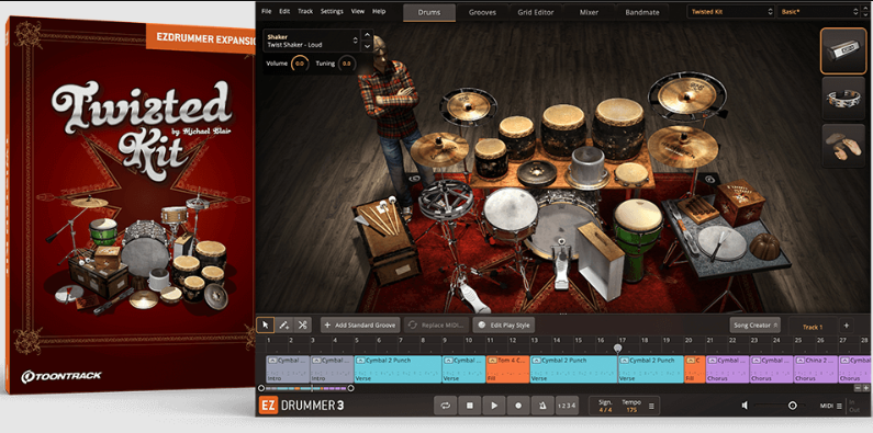 Toontrack - Twisted Kit EZX v1.5.2 Update (SOUNDBANK)