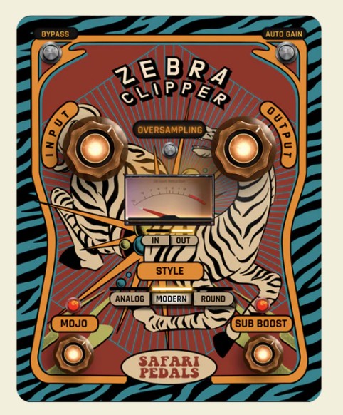 Safari Pedals Zebra Clipper v1.1.0