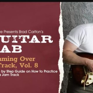 Truefire Brad Carlton's Guitar Lab: Jamming Over A Track Vol. 8