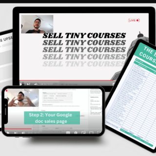 Turn Your Expertise Into A PRE-SOLD (TINY COURSE) to GET SALES WHILE YOU SLEEP