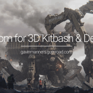 Gumroad – Vizcom for 3D Kitbash & Design