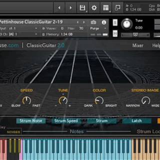 Pettinhouse Classic Guitar 2.1 KONTAKT
