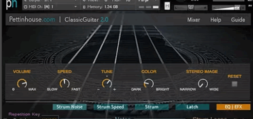 Pettinhouse Classic Guitar 2.1 KONTAKT