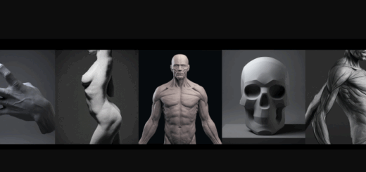 Mold 3D Academy – Artistic Anatomy – Daniel Crossland