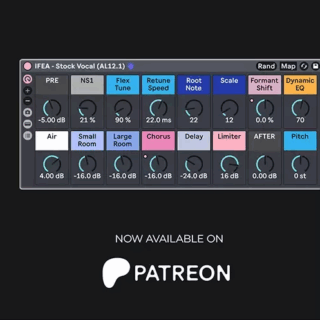 iFeature IFEA - Stock Vocal Rack ABLETON RACK